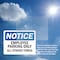 Signmission Employee Parking Only All Others Towed OSHA Notice Sign, Vinyl Decal, 14in W x 10in L, 2PK OS-2PACK-NS-D-1014-L-11956 - alternate 3